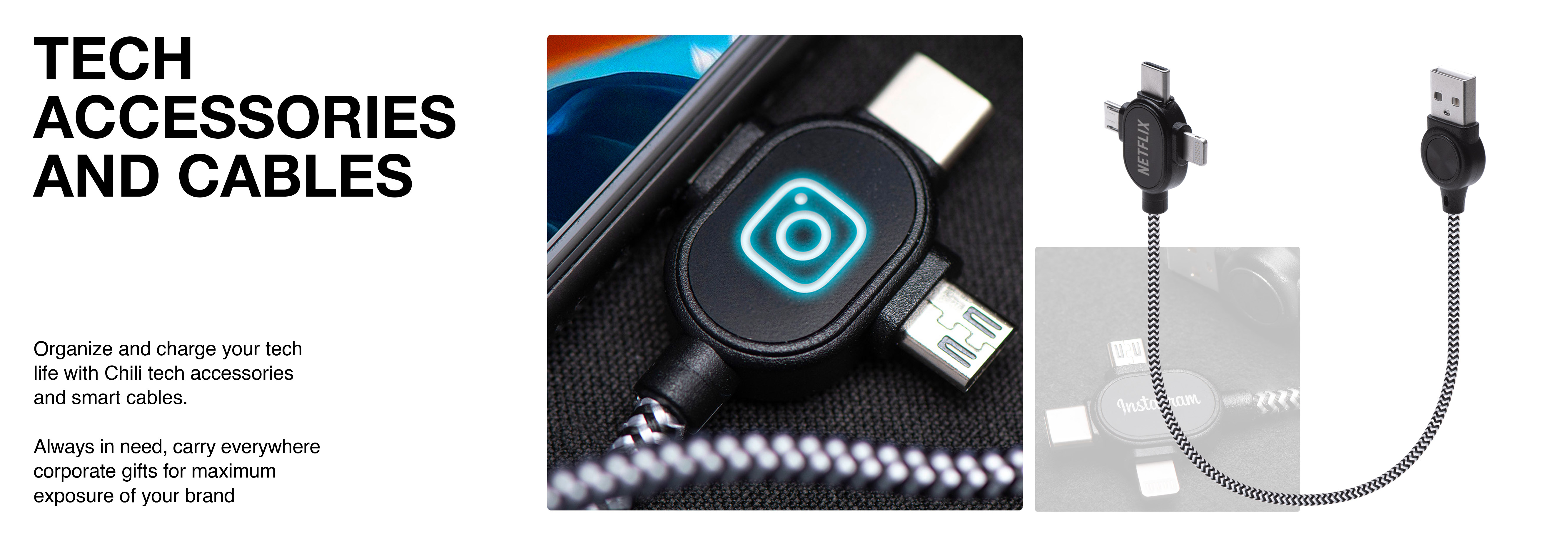 TECH ACCESSORIES & CABLES