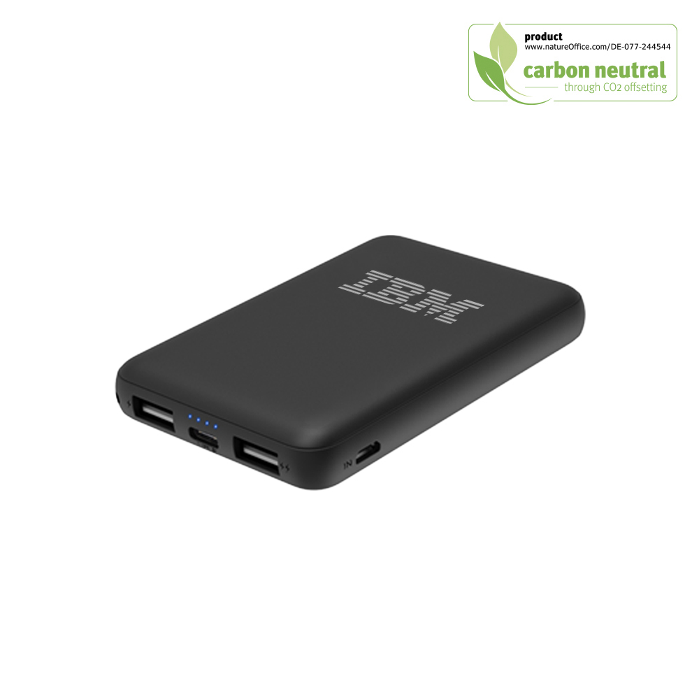 BND112 Zeta 5,000mAh power bank (Li-poly), ABS/PC