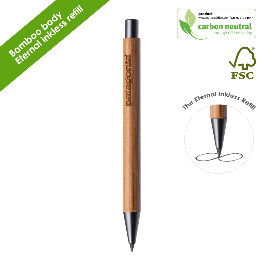 BND187BB NoClip Eternal Bamboo pen w/ graphite tip
