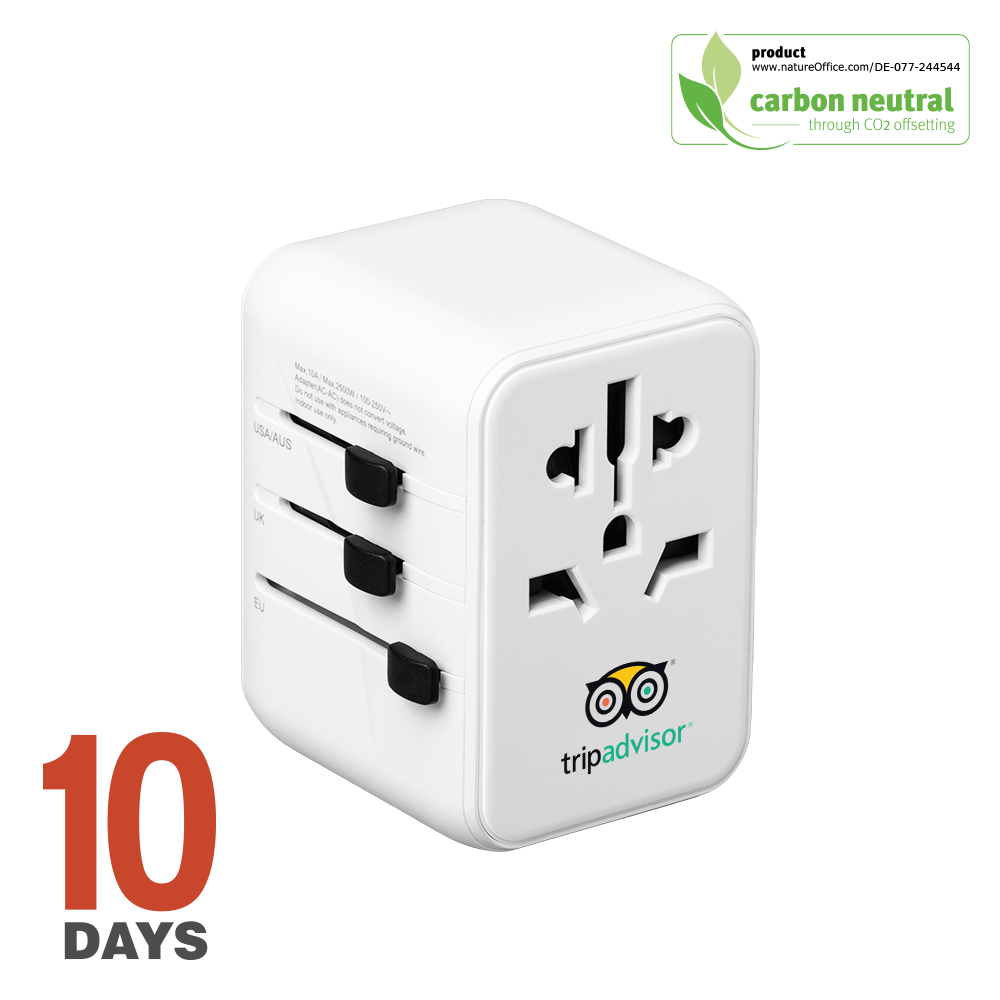 BND220 GlobePlug, Universal Travel Adaptor, 12W ST