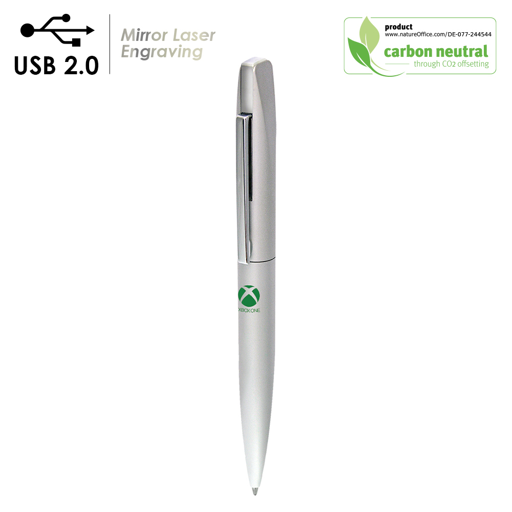 BND39 Uno 2 in 1 metal USB2.0 memory & ball pen