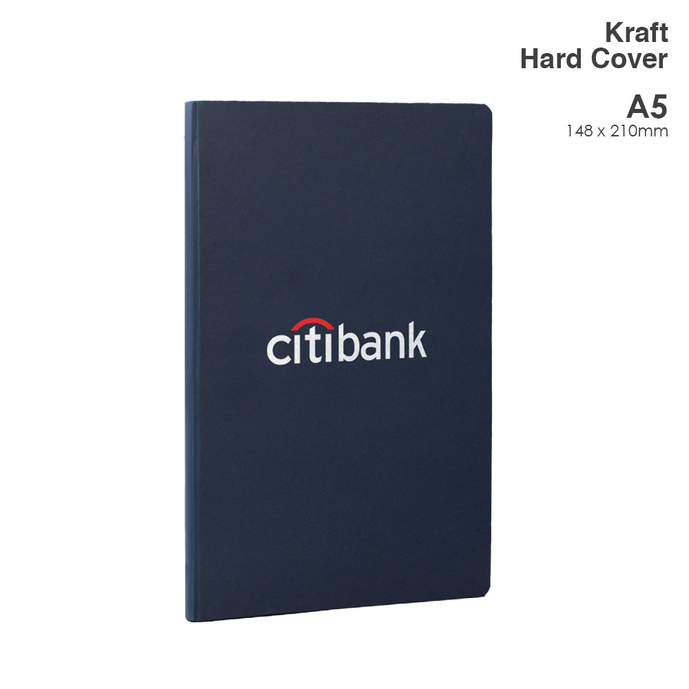 BND724 Medium Notebook | KRAFT HARD Cover