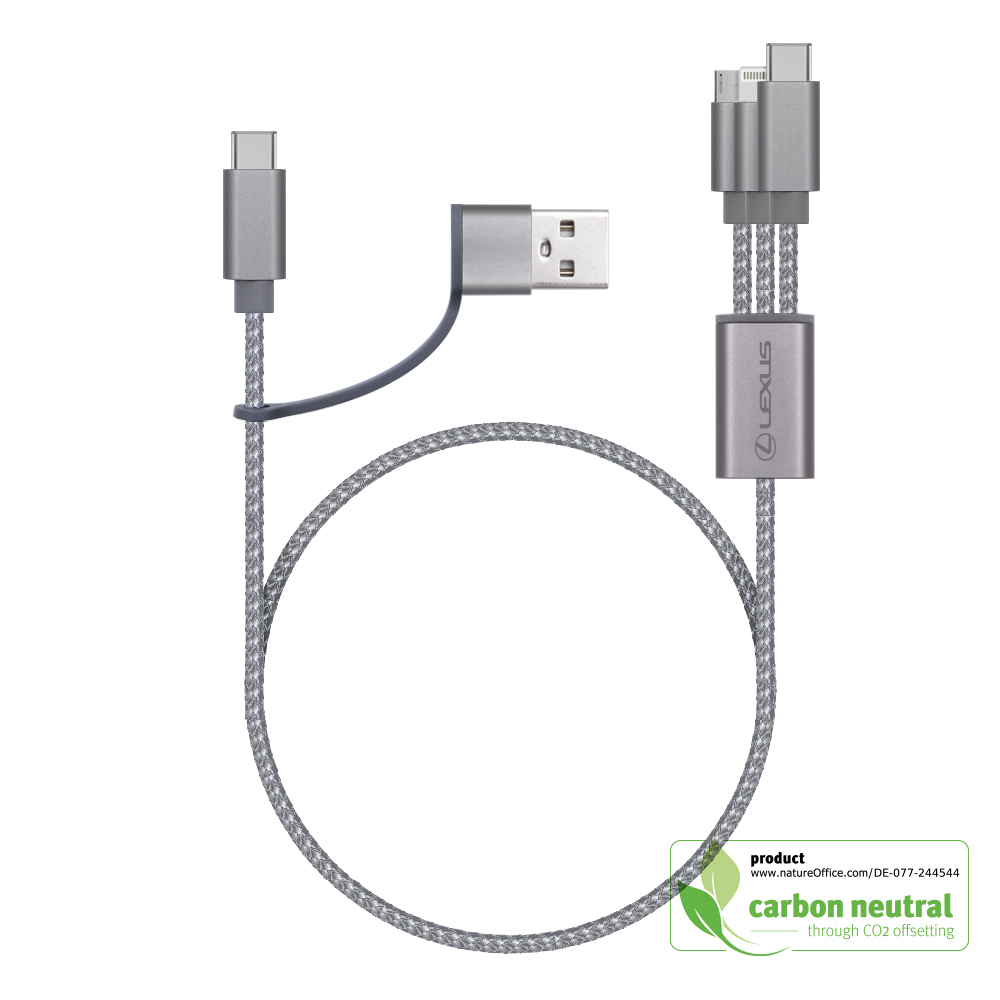 BND854 Uduo, braided charging cable (no data sync)