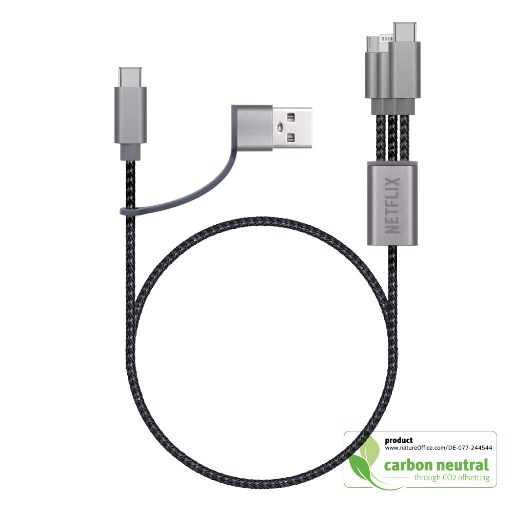 BND854 Uduo, braided charging cable (no data sync)