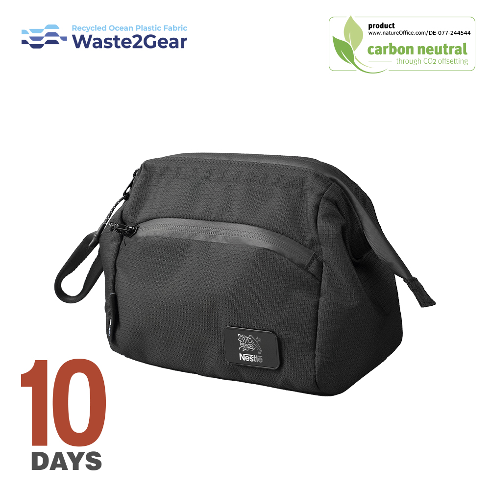 BND942 LAGUNA, Metal Binded Cosmetic Pouch 4L