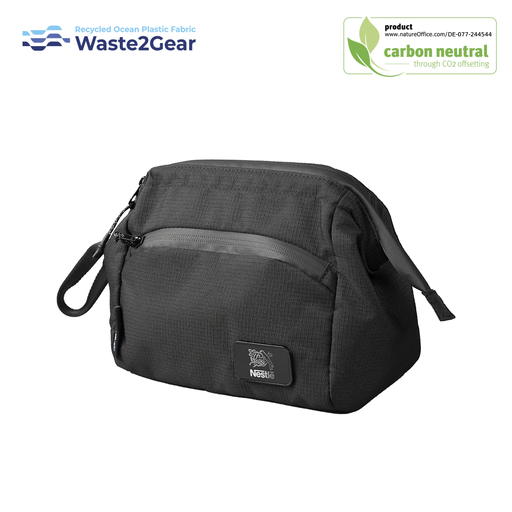 BND942 LAGUNA, Metal Binded Cosmetic Pouch 4L