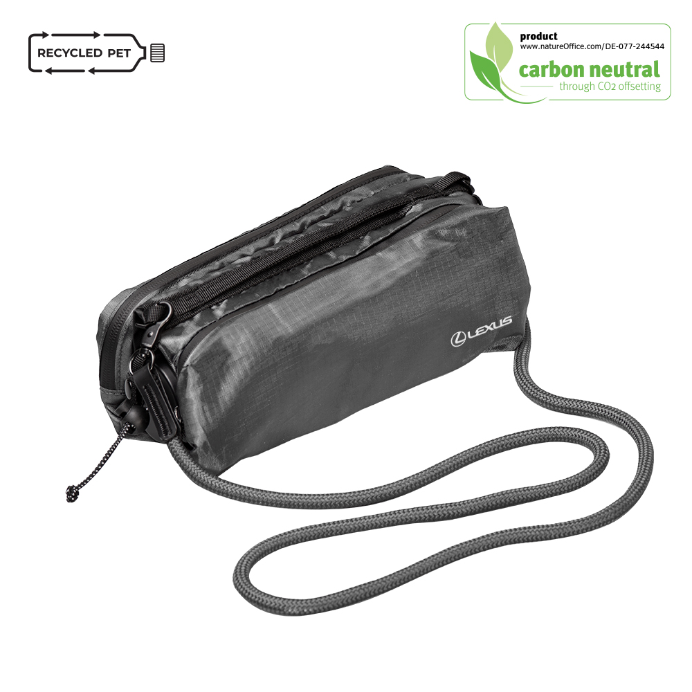 BND985 Bottle & Umbrella cross over bag RPET 5L