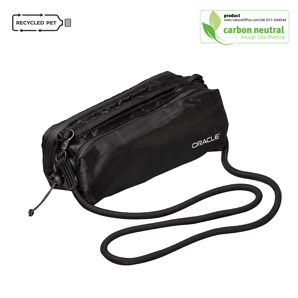 BND985 Bottle & Umbrella cross over bag RPET 5L