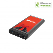 BND116 Gamma 10,000mAh power bank (Li-poly), Metal