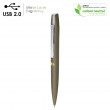 BND39 Uno 2 in 1 metal USB2.0 memory & ball pen