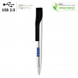 BND52 Wave 2in1 metal USB2.0 memory & ball pen