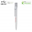 BND52 Wave 2in1 metal USB2.0 memory & ball pen