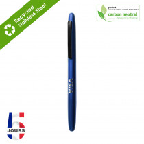 BND183 RETRO twist metal ball pen Navy stock FR