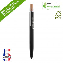 BND184 BAAM Recyled Aluminum pen Black Stock FR
