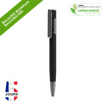 BND192 URRGH Recyled Alu ball pen black rubber FR