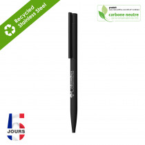 BND78 Sari THIN metal ballpen BLACK STOCK FRANCE