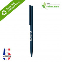 BND78 Sari THIN ballpen BLUE RUBBER STOCK FRANCE